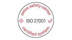 Logo der ISO 27001 Zertifizierung